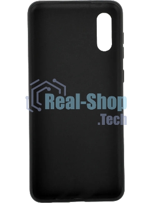 Чехол (клип-кейс) BoraSCO Silicone Case для Samsung Galaxy A02 черный