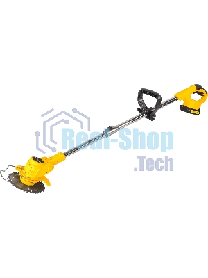 Триммер электрический Huter GET-20M-2Li аккум. неразбор.штан. реж.эл.:леска/нож