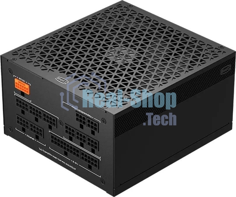 Блок питания PCCooler P5-YS1200-G1F черный 1200W 80 PLUS Gold, 135мм, модульный, черный