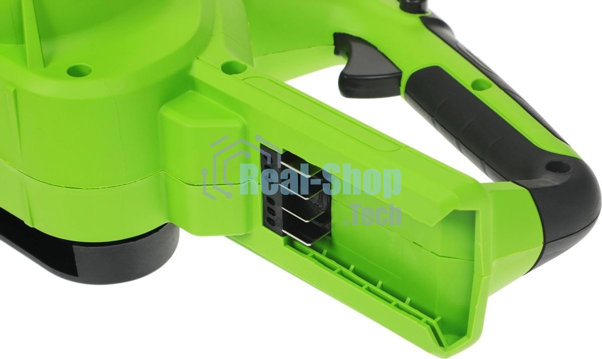 Цепная пила аккумуляторная GreenWorks G24CS25K4, 24V, 25 см, c АКБ 4А·ч и ЗУ (2007707UB)