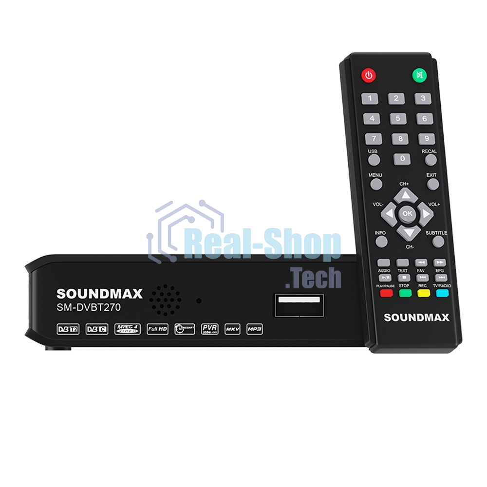 Телевизионная приставка SOUNDMAX SM-DVBT270