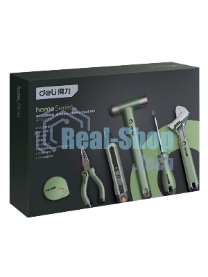 Набор ручного инструмента Home Series Green Deli HT0008L 8 предметов