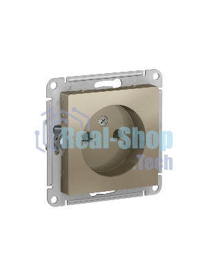 Механизм розетки 1-м СП AtlasDesign без заземл. 16А шампань SchE ATN000541
