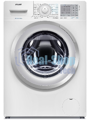 Стиральная машина Atlant СМА 80С1214-CA-00 белая, загрузка фронтальная 8кг, 1200 об/мин., класс: A