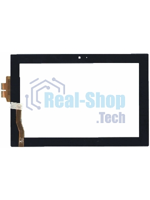 Сенсорное стекло (тачскрин) для Asus Padfone A66 station, черное