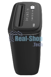 Шредер Deli E9945 черный (секр.P-4) фрагменты 6лист. 12лтр. скобы пл.карты