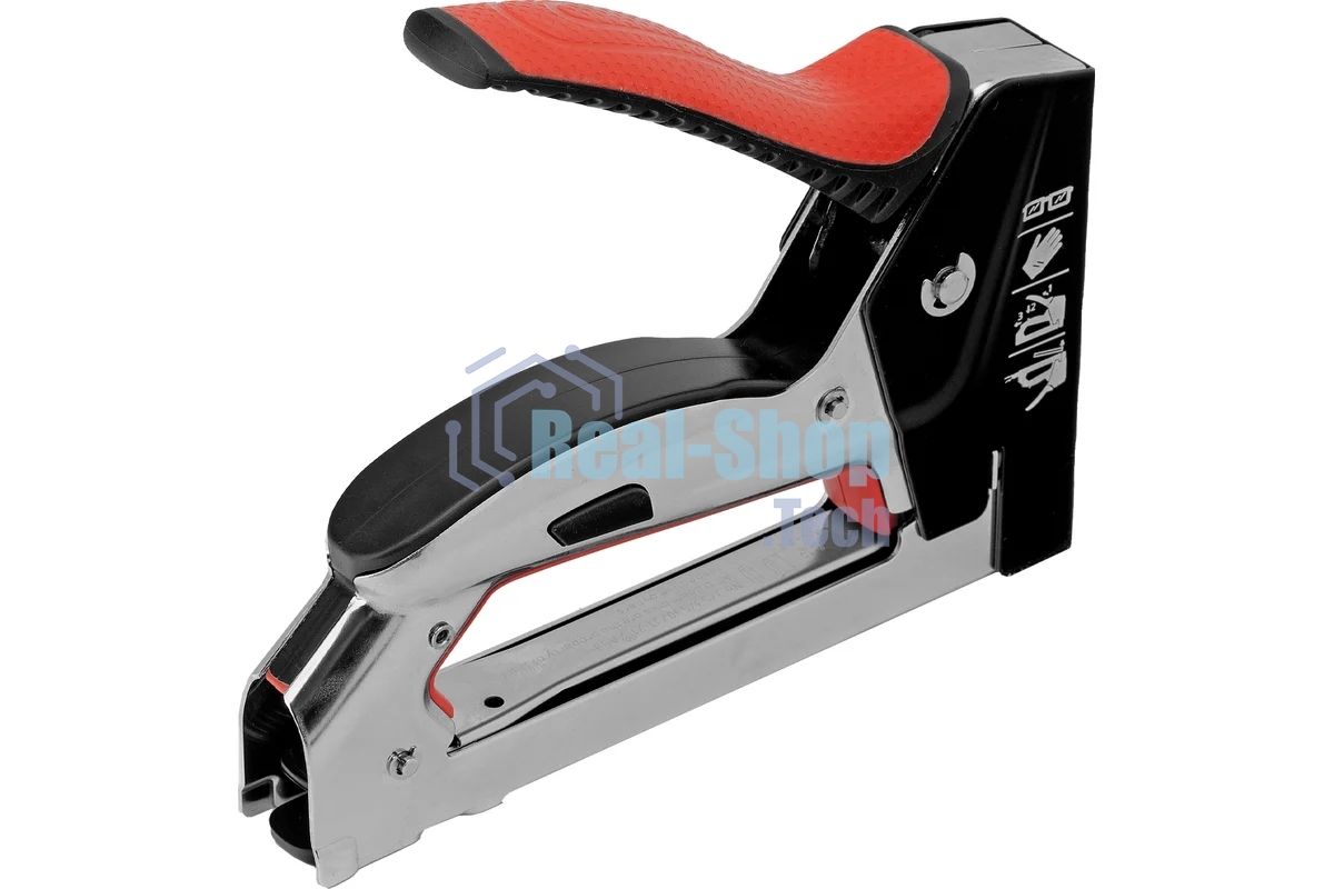 Степлер мебельный Matrix, стальной, быстрая загрузка, тип скобы 53, 6-10 мм, PRO