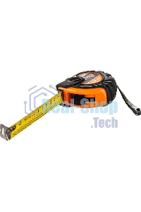 Рулетка PATRIOT MTP-8, ударопрочный корпус, обрезиненная, 8м