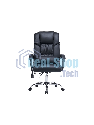 Кресло Cactus CS-CHR-OC02M-BK черный, экокожа