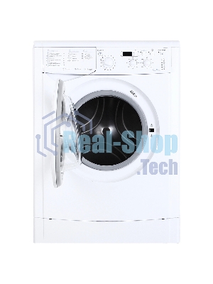 Стиральная машина Indesit IWSD 6105 B (CIS).L белая, загрузка фронтальная 6кг, 1000 об/мин., класс: A