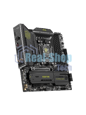 Материнская плата MSI MAG B850M MORTAR WIFI, AM5, AMD B850, 4xDDR5, 4xSATA, 3xM.2, 1xPCIe 5.0 x16, 1xPCIe 4.0 x4, 1xHDMI, 1x5Gb LAN, Wi-Fi 7, Bluetooth 5.4, 1xUSB-C 40Gbps, 1xUSB-C 20Gbps, 5xUSB-A 10Gbps, 2xUSB-A 5Gbps, 4xUSB-A 2.0, 1xS/PDIF, 2x3.5 мм, 7.1, mATX