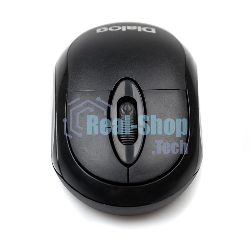 Мышь беспроводная Dialog Comfort MROC-10U черный, 1200 dpi, радиоканал, USB, кнопки - 3
