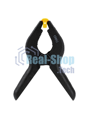 Струбцина-зажим пружинная Deli DL110006 длина 150мм, макс.диаметр зажима 50мм, макс.усилие зажима 140N