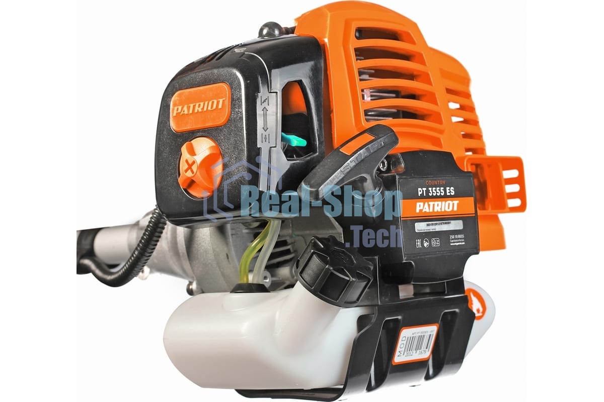 Триммер бензиновый Patriot 3555ES Country 1.8л.с. неразбор.штан. реж.эл.:леска/нож