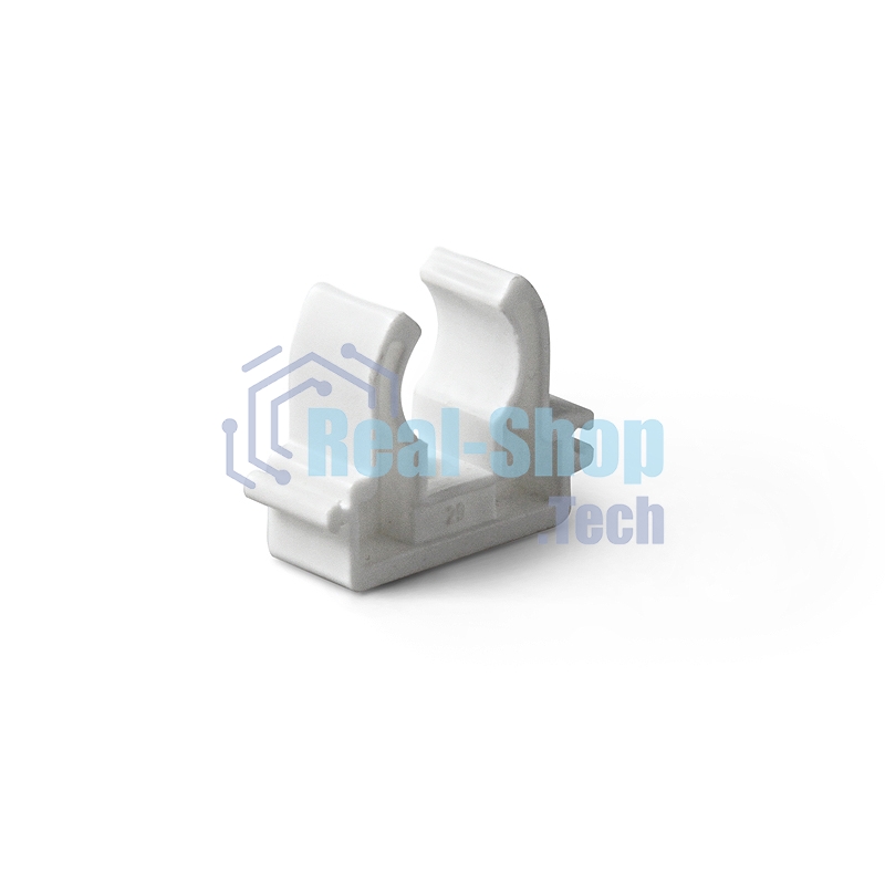 Опора 50 полипропиленовая одинарная PPR белая PRO AQUA