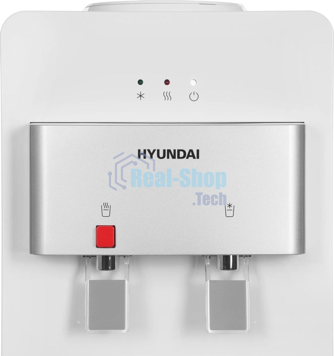 Кулер Hyundai H-WD1327E напольный электронный белый