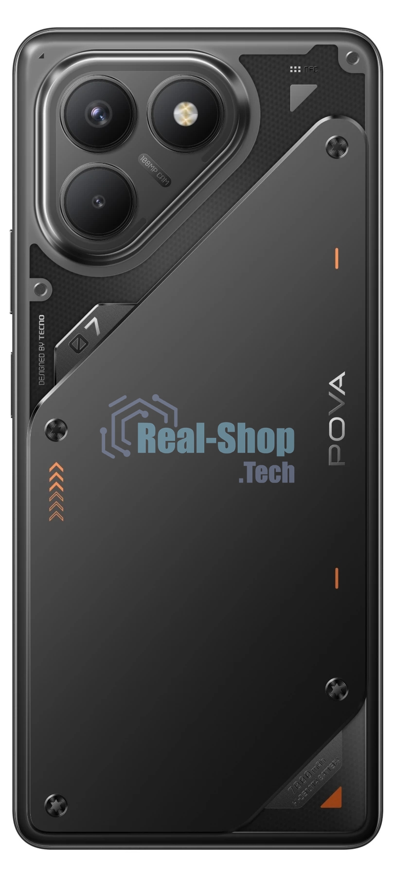 Смартфон Tecno POVA 7 Neo 8/256Gb, черный