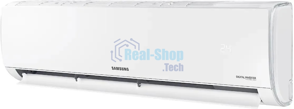 Кондиционер сплит-система Samsung AR09TXHQASI инвертор, 9000 BTU, 25 м², 28/36 дБ, охлаждение, обогрев, осушение, белый