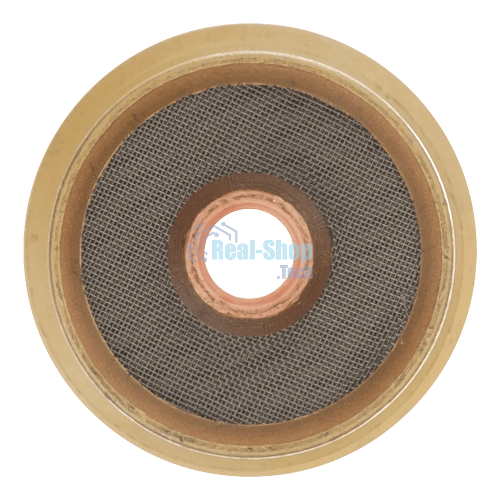 Держатель цанги Denzel с газовой линзой для электрода 2,4 мм, 2 шт