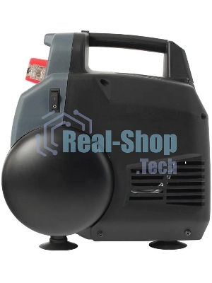 Компрессор поршневой Patriot WO 6-180 безмасляный 180л/мин 6л 1100Вт черный/оранжевый