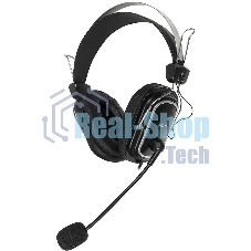 Гарнитура A4Tech HS-50 чёрный, проводная