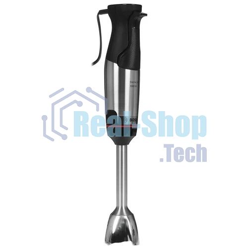 Блендер погружной Bosch MSM6M622 черный, 1000 Вт, плавная регулировка, турбо