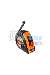 Рулетка PATRIOT MTP-8, ударопрочный корпус, обрезиненная, 8м