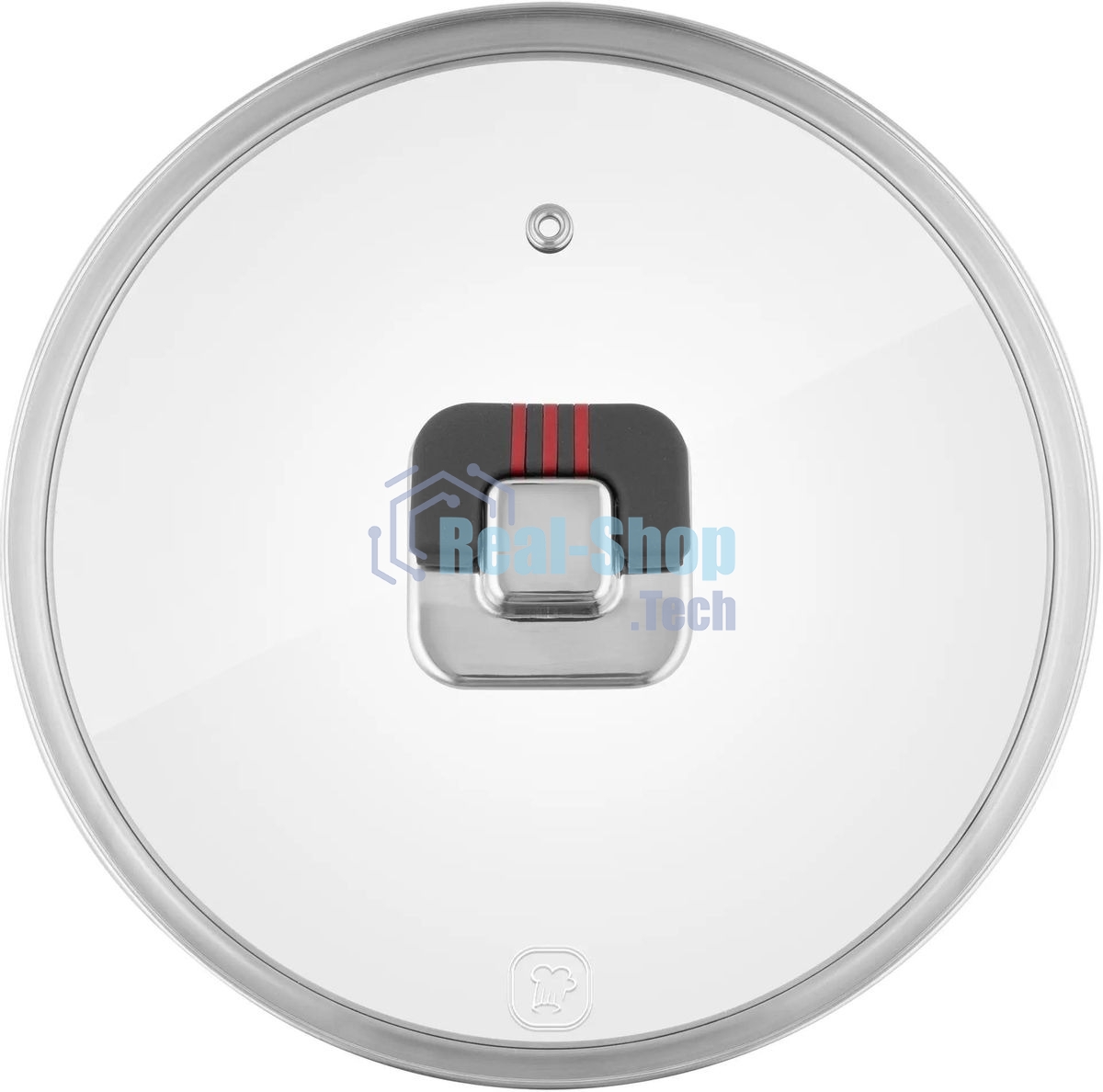 Крышка Rondell Stripes RDA-1619, 20 см, руч. серый