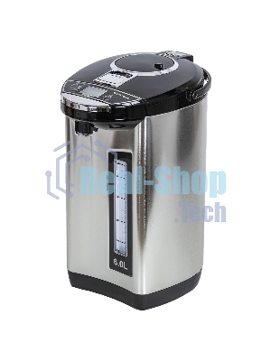 Термопот SUPRA TPS-7755 6 л, 850 Вт, серебристый с черным