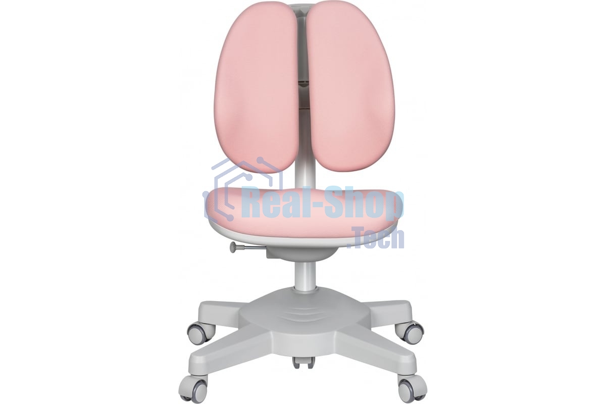 Кресло детское Cactus CS-CHR-3604PK розовый крестов. пластик серый