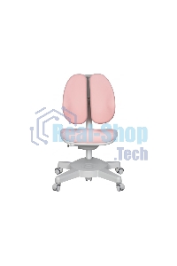 Кресло детское Cactus CS-CHR-3604PK розовый крестов. пластик серый