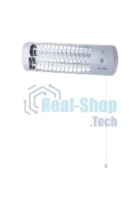 Обогреватель инфракрасный панельный Rexant 60-0060, серый, кварцевый, 1500 Вт, 20 м2, 3 режима обогрева