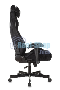 Кресло игровое Бюрократ Knight Outrider Light-20 черный с подголов. крестовина металл