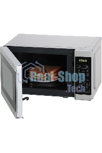 Микроволновая печь Sharp R2800RSL серебристый, 20 л, 800 Вт, переключатели - сенсор