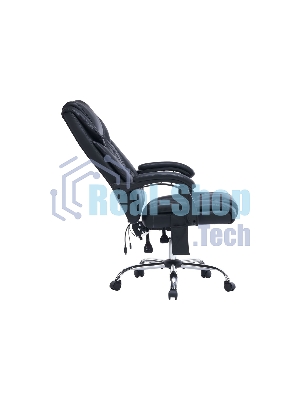 Кресло Cactus CS-CHR-OC02M-BK черный, экокожа