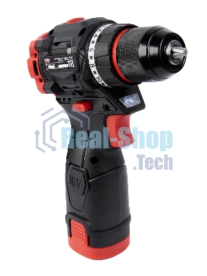 Дрель-шуруповерт Elitech CD 16L2, 16 В, 2 Ач, 55 Нм, бесщеточный