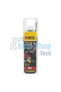 Коронка по металлу Denzel HSS, 26 мм, нитридтитановое покрытие