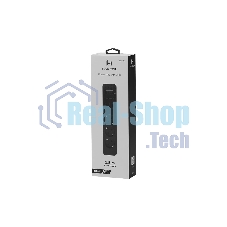 Удлинитель с USB зарядкой HARPER UCH-315 черный