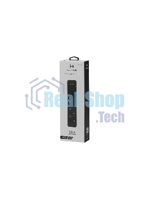 Удлинитель с USB зарядкой HARPER UCH-315 черный