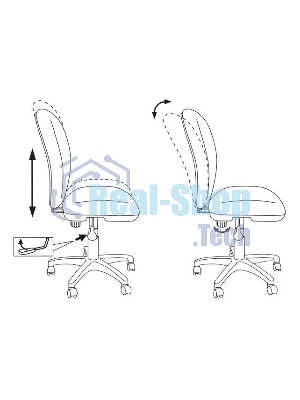 Кресло детское Бюрократ KD-W10/26-29-1 оранжевый 26-29-1 (пластик белый)