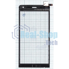 Сенсорное стекло (тачскрин) для Explay Neo, черное