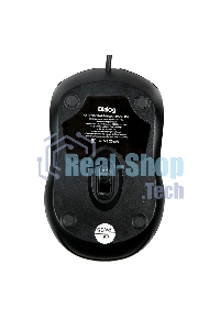 Мышь проводная Dialog Comfort MOС-15U черный, 1200 dpi, USB, кнопки - 3