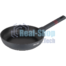 Сковорода Rondell Stripes RDA-1614 круглая 28 см покрытие: Xylan Plus ручка несъемная (без крышки) серый