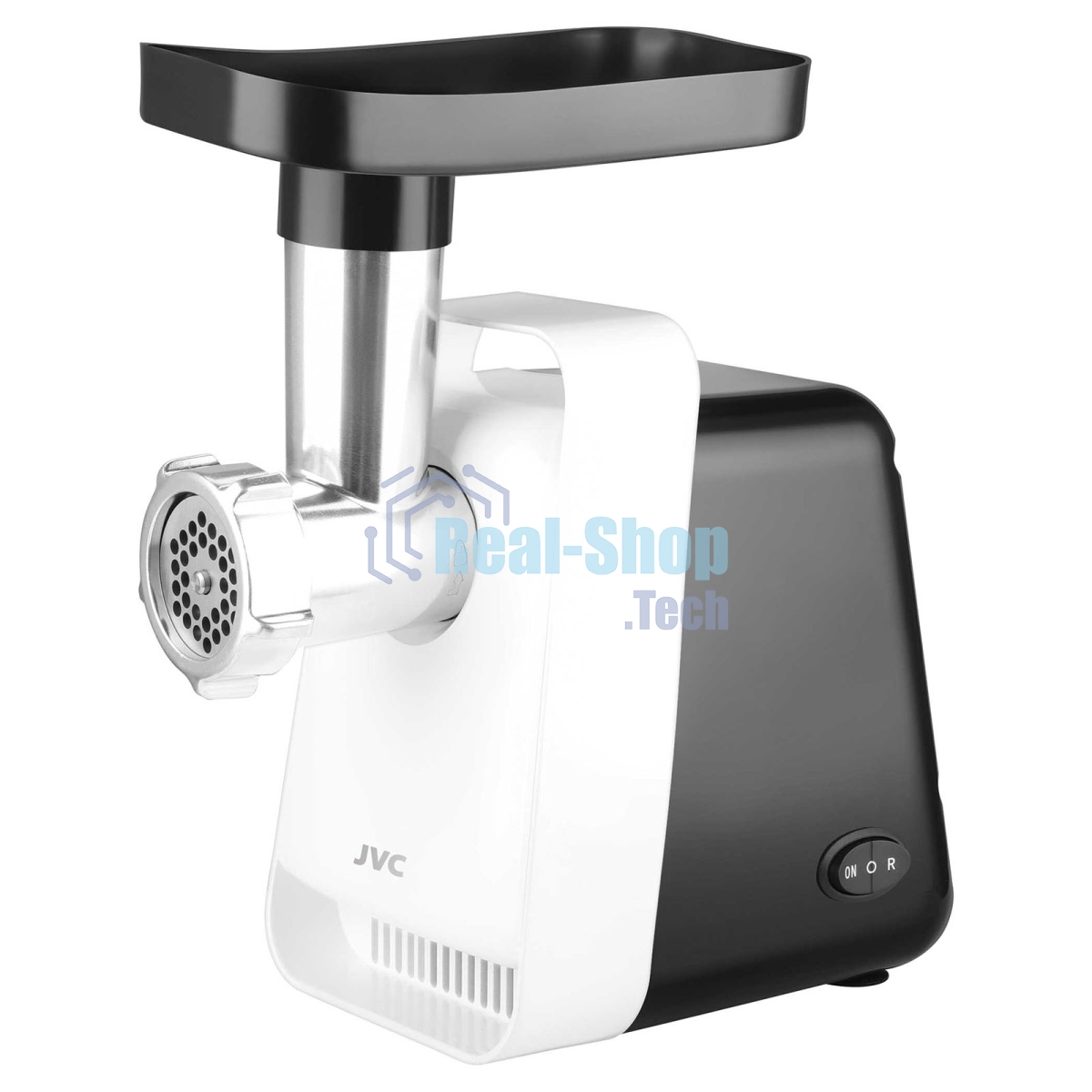 Мясорубка электрическая JVC JK-MG123 2000 Вт, белый с черным