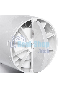 Вытяжной вентилятор Royal Thermo RAFT 100 HT белый НС-1608393