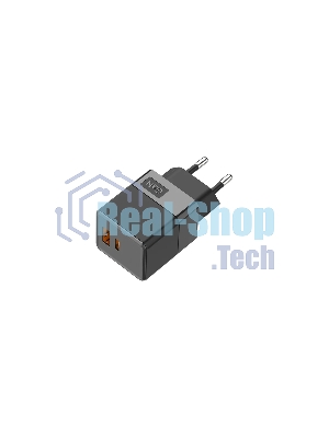 Сетевое зарядное устройство Rexant с двумя портами USB-A и USB-C, 35Вт