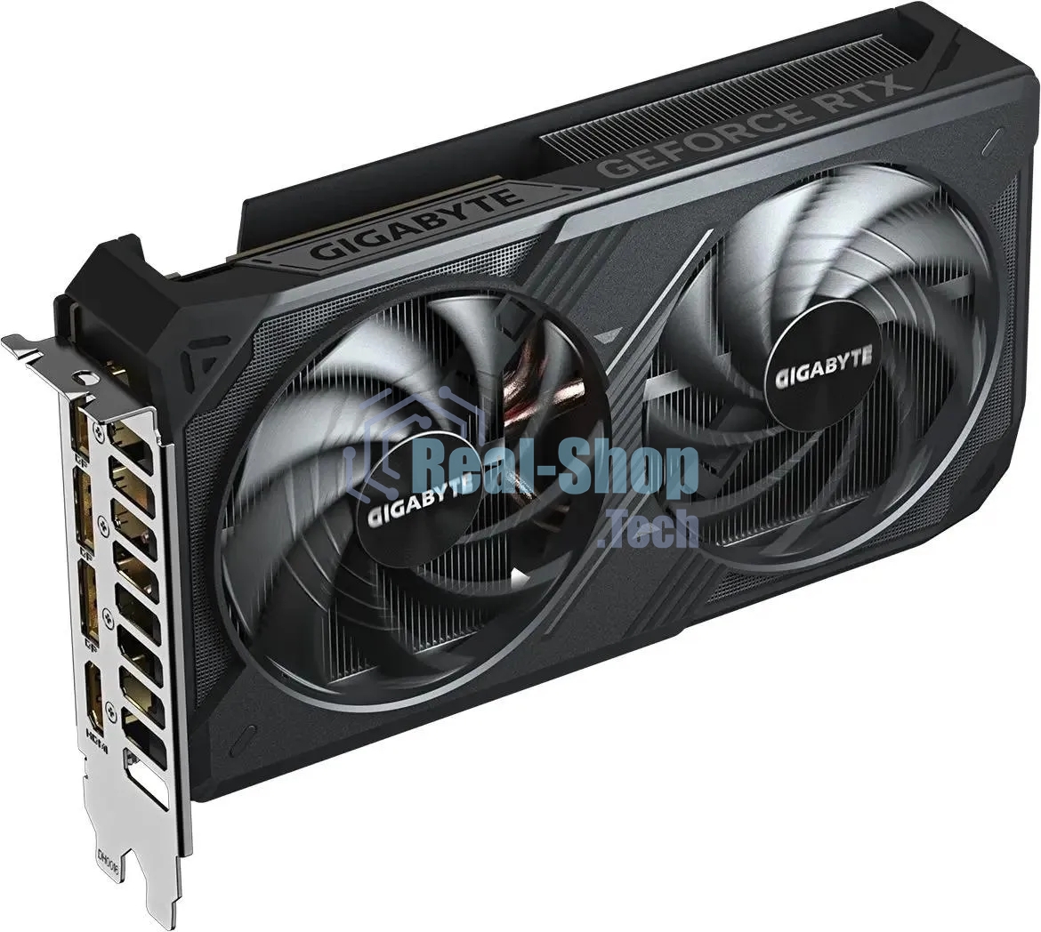 Видеокарта Gigabyte PCI-E 5.0 GV-N506TWF2OC-8GD 1.0 NVIDIA GeForce RTX 5060TI 8Gb 128bit GDDR7 2587/28000 HDMIx1 DPx3 HDCP Ret