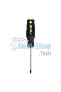 Отвертка Denzel PZ2x100 мм, S2, 3к рукоятка