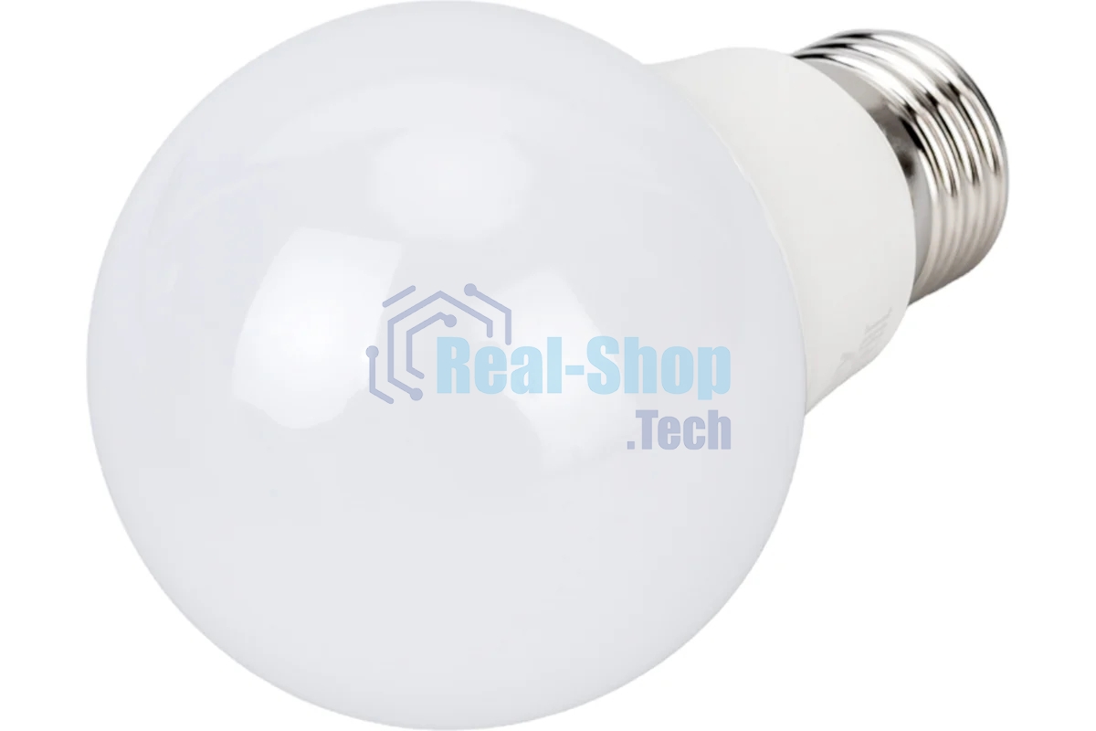 Светодиодная лампа Smartbuy-A60-09W/3000/E27. цоколь Е27, 9 Вт, 220 В, 30000 ч, 3000 К