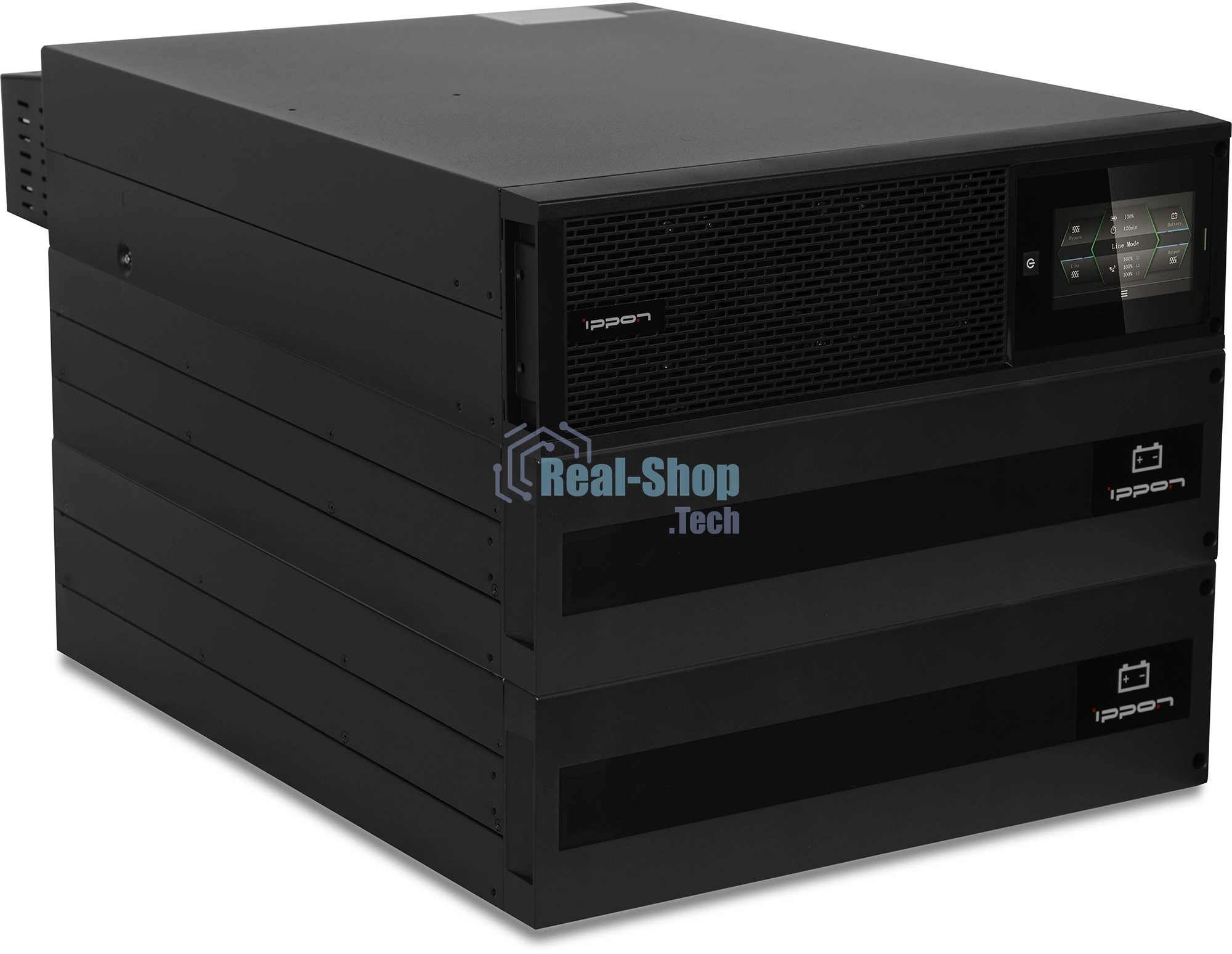 Источник бесперебойного питания Ippon Innova Unity RT 3-3 20K 20000Вт 20000ВА черный